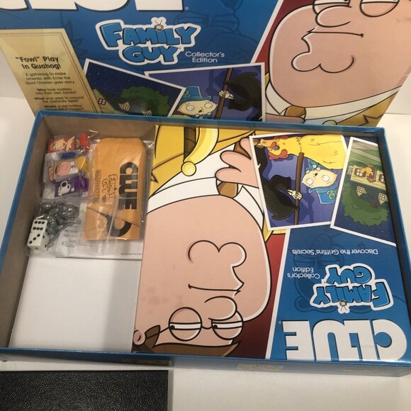 Clue Family Guy Board Game Collector's Edition Hasbro 100% Complete - Picture 5 of 8